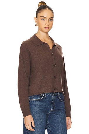 27 miles malibu Chelsea Cardigan in Brown