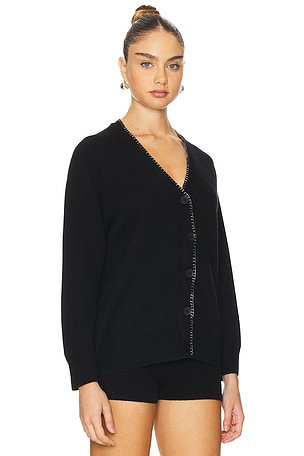 27 miles malibu Galatea Cardigan in Black