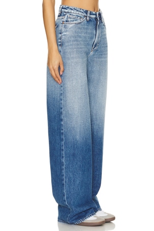 3x1 Flip Wide Leg in Denim-Dark