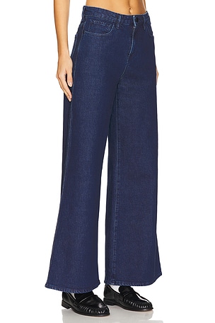 3x1 The Kat Wide Leg in Denim-Dark