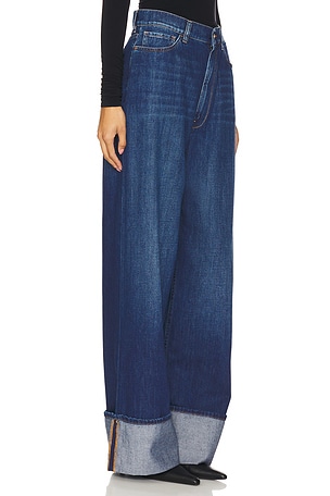 3x1 Skater Wide Leg in Denim-Dark