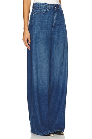 3x1 Flip Wide Leg in Denim-Medium