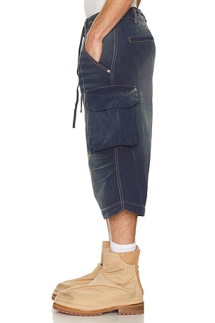 424 Camo Bermudas in Blue