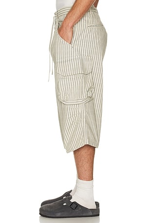 424 Camo Bermudas in Cream