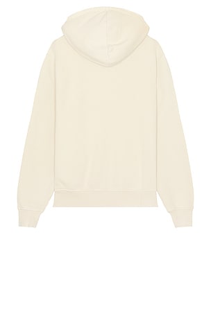 424 Zip Up Hoodie in Cream. Size S. Also