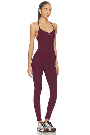 437 x REVOLVE The Bare Onesie in Burgundy. Size S. Also