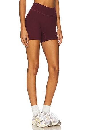 437 The Essentials Short in Burgundy