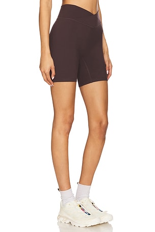 437 The V Short in Chocolate. Size XS. Also