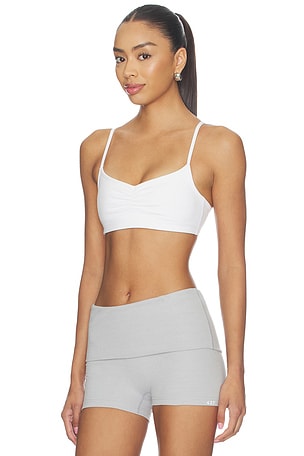 437 The Ballet Bralette in White