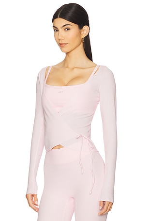 437 The Studio Wrap in Pink. Size XS. Also
