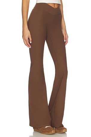 437 The V Flare Pants in Brown. Size XS. Also