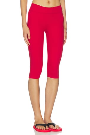 437 The Capri Legging in Red