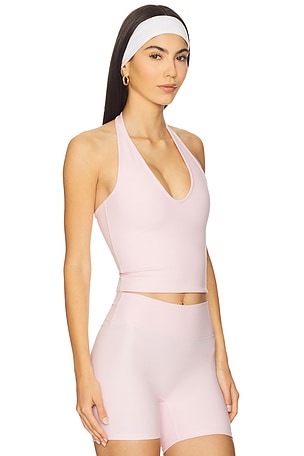 437 The Halter Tank Top in Pink. Size XS. Also