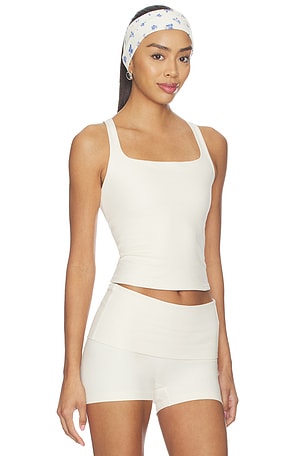 437 The Contour Tank Top in Cream. Size M. Also