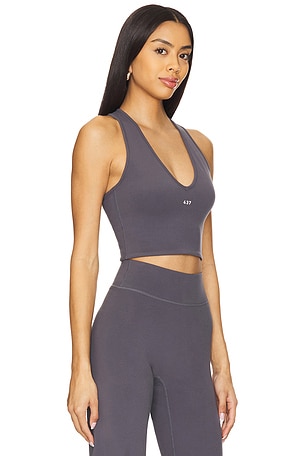 437 The V Tank Top in Grey
