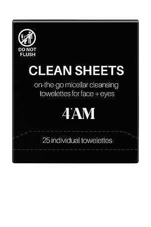 4AM SKIN Clean Sheets Micellar Cleansing Wipes