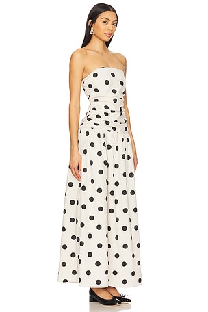 4th & Reckless Brona Linen Maxi Dress in Ivory. Size XS. Also