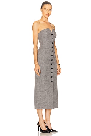 4th & Reckless Elowen Dress in Grey