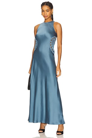 Aver Satin Maxi Dress 4th & Reckless