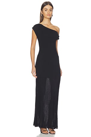 4th & Reckless x REVOLVE Nyola Knit Dress in Black. Size S. Also