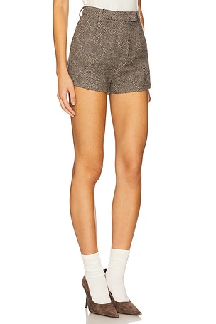 4th & Reckless Ingrid Shorts in Brown. Size UK 8 / US S. Also