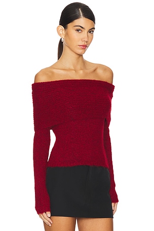 4th & Reckless Krissy Top in Red