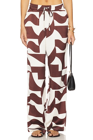 Bradie Printed Trouser 4th & Reckless
