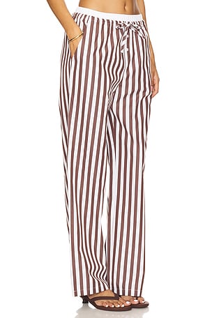4th & Reckless Rianna Trouser in Brown