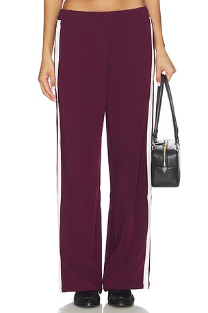 4th & Reckless Tammy Tailored Trouser in Burgundy