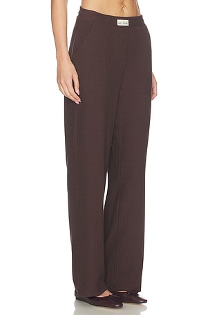 4th & Reckless Zoey Trousers in Chocolate