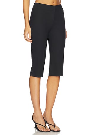 4th & Reckless Breya Capri Trouser in Black