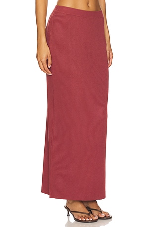 4th & Reckless Kirza Skirt in Red. Size UK 8 / US S. Also