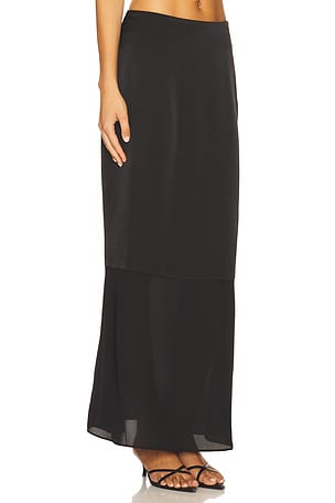 4th & Reckless Marcia Skirt in Black. Size UK 8 / US S. Also