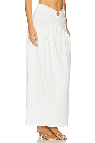 4th & Reckless Nancie Skirt in White. Size XL. Also