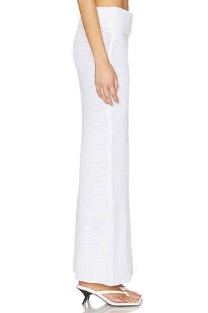 4th & Reckless Nala Crochet Skirt in White
