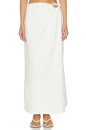 Brody Linen Blend Skirt 4th & Reckless