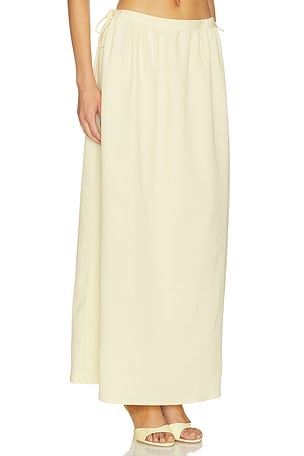 4th & Reckless Tayla Maxi Skirt in Yellow