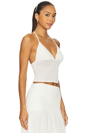 4th & Reckless Avani Top in White