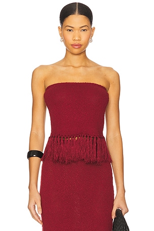 Gabby Knitted Bandeau Top 4th & Reckless