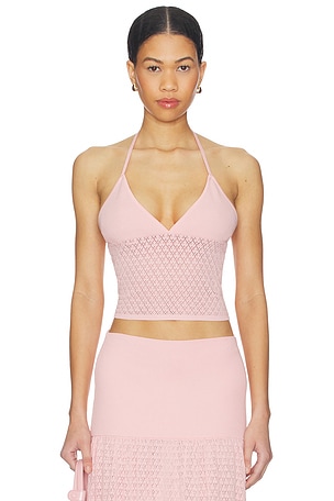 x REVOLVE Avani Knit Top 4th & Reckless