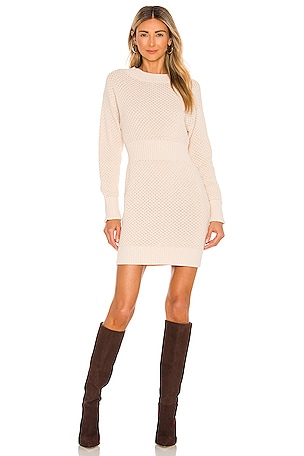 525 Sweater Dress in Cream