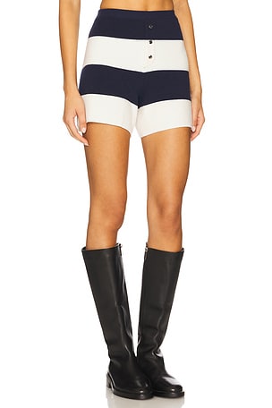 525 America Rosa Rugby Boxer Shorts in Navy. Size XS. Also