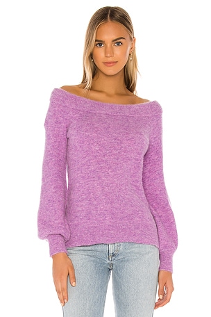 lavender pullover sweater