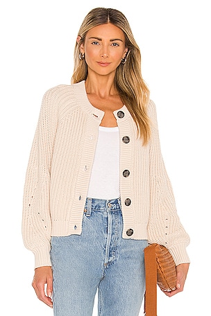 Balloon Sleeve Cardigan