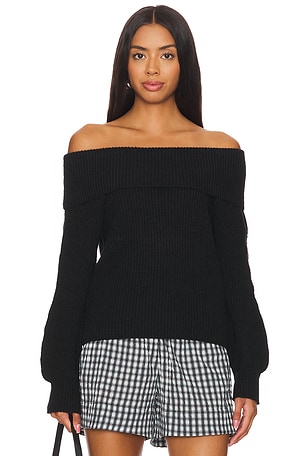 Marisa Off Shoulder Relaxed Pullover525$129NEW