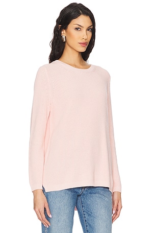 525 Emma Shaker Sweater in Pink