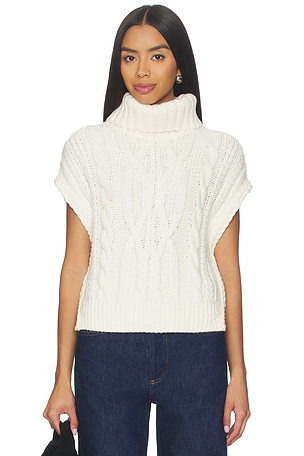 Angelica Cable Trim High-Low Vest 525 America