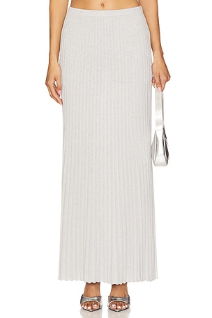 Spencer Lurex Pleated Maxi Skirt 525