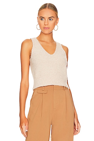 Cropped Boucle Tank 525