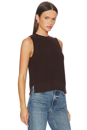 525 America Demi Tank in Chocolate. Size XS. Also